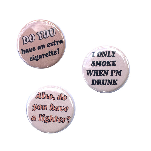 Smoking buttons